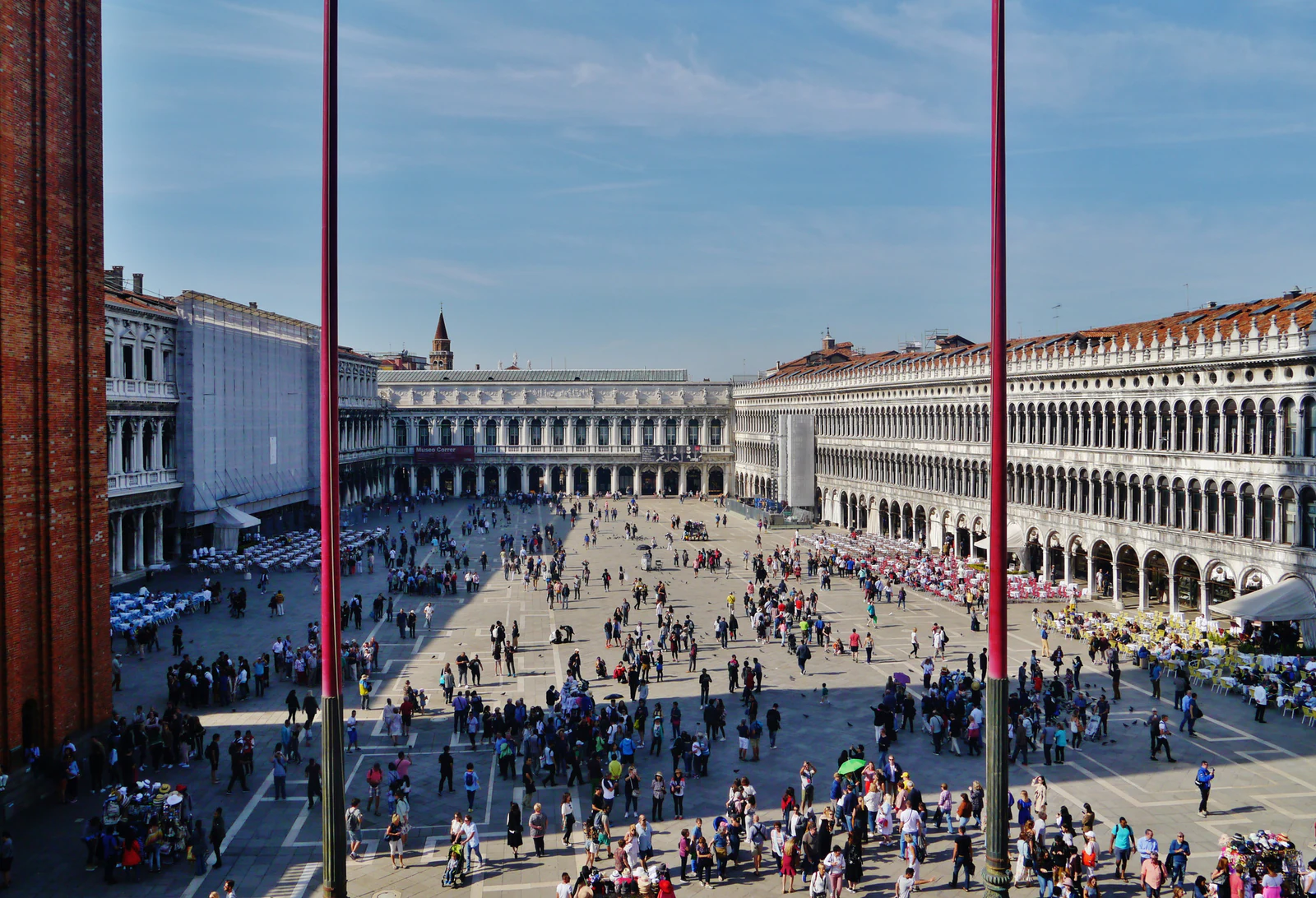 Vista da Piazza San Marco a partir da Loggia dos Cavalos.