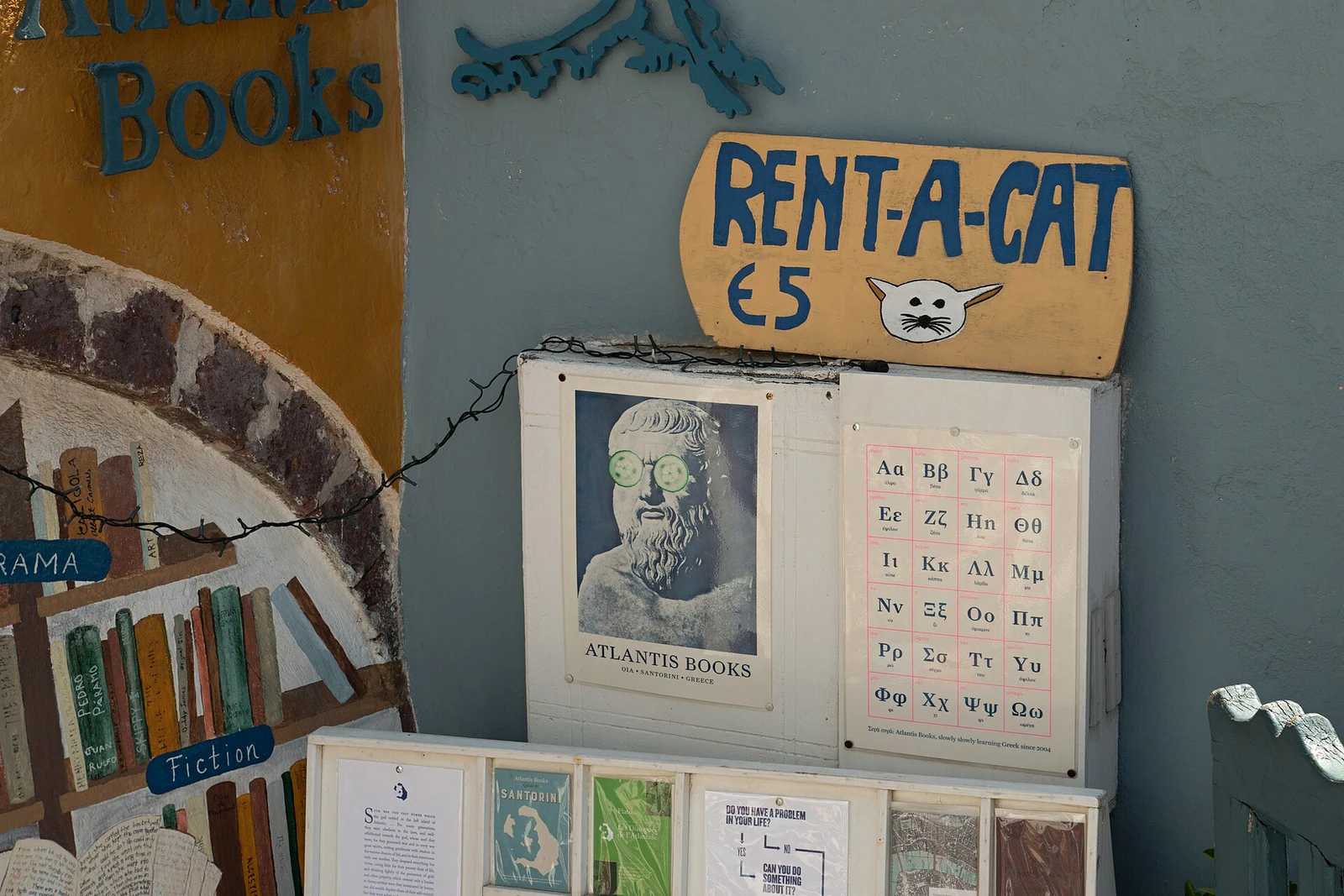 Uma livraria, uma pequena loja ou um café podem ser a ‘atração&rsquo; do dia.